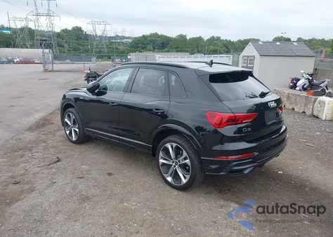 2022 Audi Q3 Premium Plus 45 Tfsi S Line Quattro Tiptronic из США, поврежденный, VIN WA1EECF32N1054812